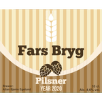 Indlæs billede til gallerivisning Fars Bryg Beige - design din egen øl etiket - The Beer Label